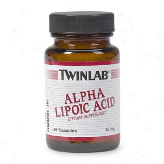 Twinlab Alpha Lipoic Acid, 50mt