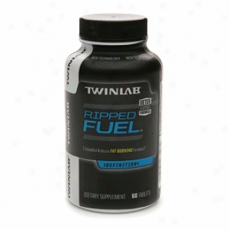 Twinlab Fuel Ripped Fuel Extended Release Fat Burning Formula, Tablets