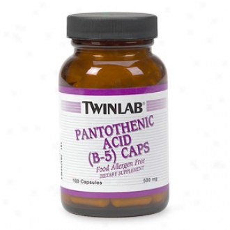 Twinlab Pantothenic Sour (b-5 )C aps, 500mg