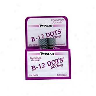 Twinlab Vitamin B-12 Dots, 500mcg