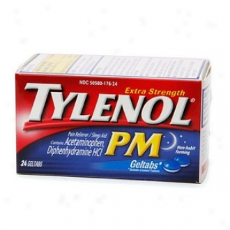 Tylenol Extra Strength Pm Geltabs, Extra Strength Pain Reliever & Sleep Aid