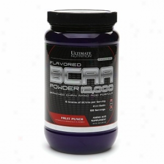 Ultimate Food Bcaa Powder 12000 Branched Amino Acid Form, Fruit Punch