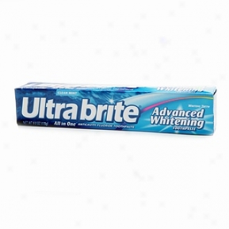 Ultra Brite Advanced Whitening Fluoride Toothpaste, Cleanse Coin