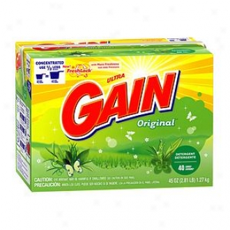 Ultra Gain With Freshlock Powder Detergent, 40 Loads, Original