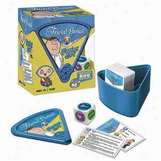 Usaopoly Trivial Pursuit The Family Guy Travel Edition Ages 12 And Up