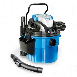 Vacmaster 5 Gallon 5 Horsepower Wall Mount Vacuum Model Vwm510