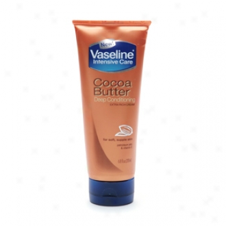 Vaseline Intensive Care Cocoa Butter Deep Conditioning Extra Rich Cream