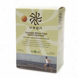 Vega Complete Whle Food Health Optimizer, Packets, Natural