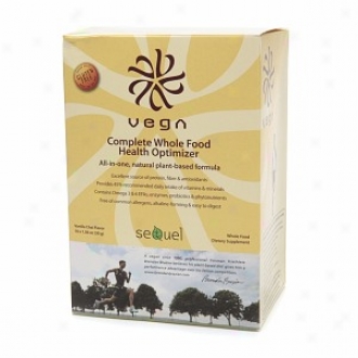 Vega Complete Entire Food Health Optimizer, Packets,_Vanilla Chai