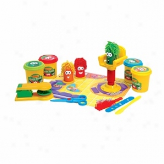 Veggietales Oh, Where Is My Hairbrush Veggie Dough Play Set Ages 3+