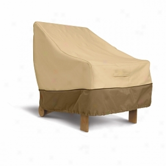 Veranda Collection Patio Chair Cover Lounge, Pebble, Bark And Earth