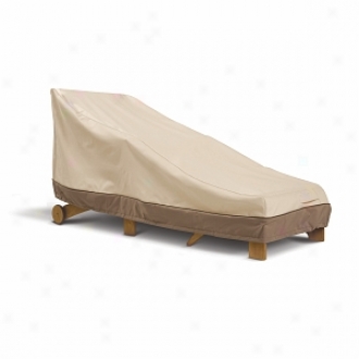 Veranda Collection Patio Day Chaise Cover Model 1, Pebble, Bark And Earth