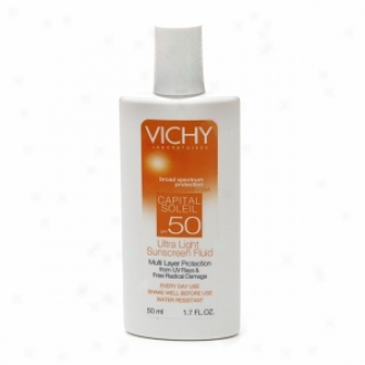 Vichy Laboratoires Capital Soleil Spf 50 Ultra Light Sunscreen Fluid