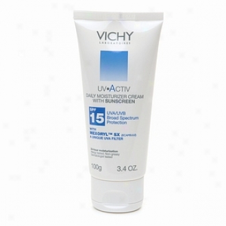 Vichy Laboratoires Uv Activ Daily Moisturizer Cream With Sunscreen Spf 15