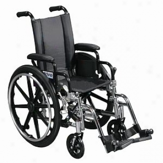 Viper Wheelchair Flip Back Removable Desk Arms Swingaway Foot