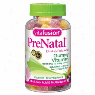 Vitafusion rPenatal, Gummy Vitamins, Berry, Lemon & Cherry