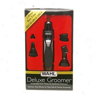 Wahl Deluxe Groomer, Wet/dry Nose & Detailing Trimmer