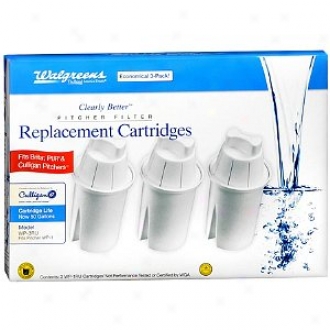 Walgreens Clearly Better Pitcher Filter Replacement Cartridges