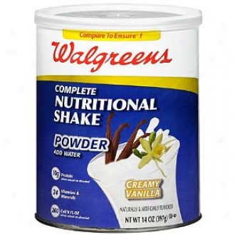 Walgreens Complete Nutritional Shake Powder, Creamy Vanilla