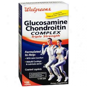 Walgreens Glucosamine Chondroitin Complex Triple Strength Caplets