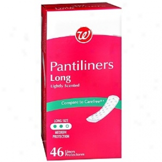 Walgreens Lightly Scented Medium Protection Long Pantiliners