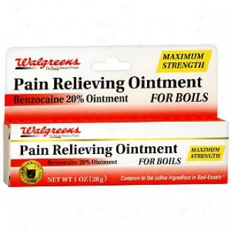Walgreens Maximum Strength Pain Relieving Ointment For Boils