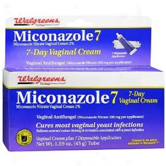 Walgreenss Miconazole 7 Vaginal Antifungal 7-day Vaginal Cream