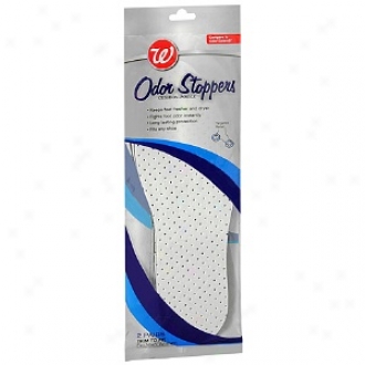Walgreens Odor Stoppers Cushion Insoles For Men, Women & Children