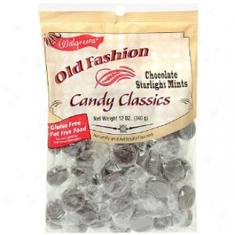 Walgreens Old Fashion Candy Classics, Chocolaate Starlight Mitns