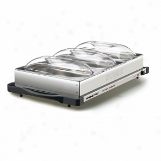 Waring Pro Bfs50b Profsssional Buffet Server/ Warming Tray, Brushed Stainless