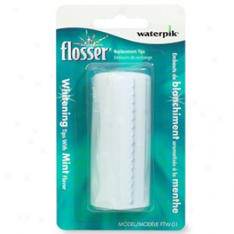 Waterpik Flosser Replacement Whitening Tips Model Ftw-01, Mint