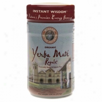 Wisdom Of The Ancients Imstant Wisdom Yerba Mate Instant Tea, Royale Naturally Sweet