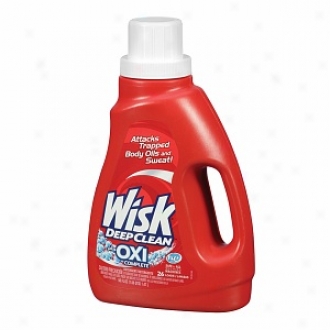 Wisk Deep Neat Liquid Laundry Detergent, Oxi Complete, 26 Loads