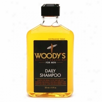 Woody's Daily Shampoo Foor Men, Normal To Oily Hair & Scalp