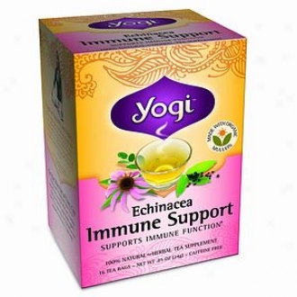 Yogi Supper Herbal Tea, Echinacea Immune Support