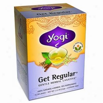 Yogi Tea Herbarium Tea, Get Regular