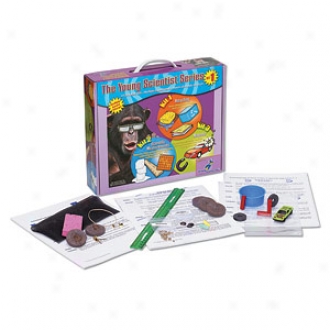 Young Scientists Club Set #1, Recyclng, Scientific Measurements, Magnets For Ages 5-8