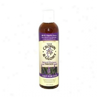 Your Crown & Glory Natural Hair Care Shampoo For Thicker Hair, Lavender