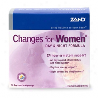 Zand Changes For Women, Day & Night Formula, Caplets