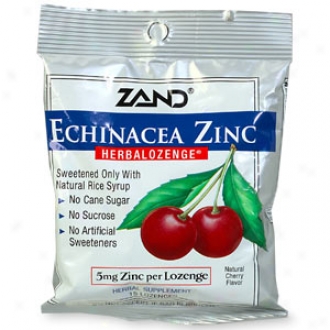 Zand Herbalozenge Supply, Cherry/echinacea Zinc