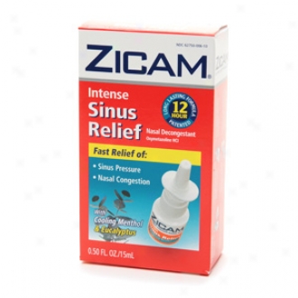 Zicam Intense Sinus Relief, Cooling Menthol & Eucalyptus Pump