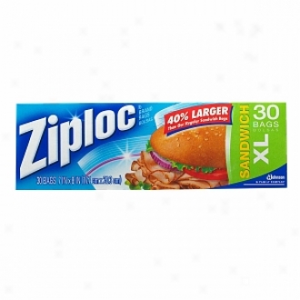 Ziploc Xl Sandwich Bags, Xl