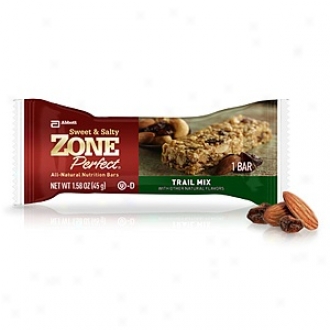 Zoneperfect Pure N' Salty All-natural Nutrition Bars, Trail Mix