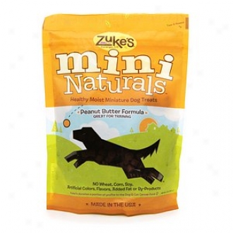 Zuke's Mini Naturals Training Dob Treats, Peanut Butter